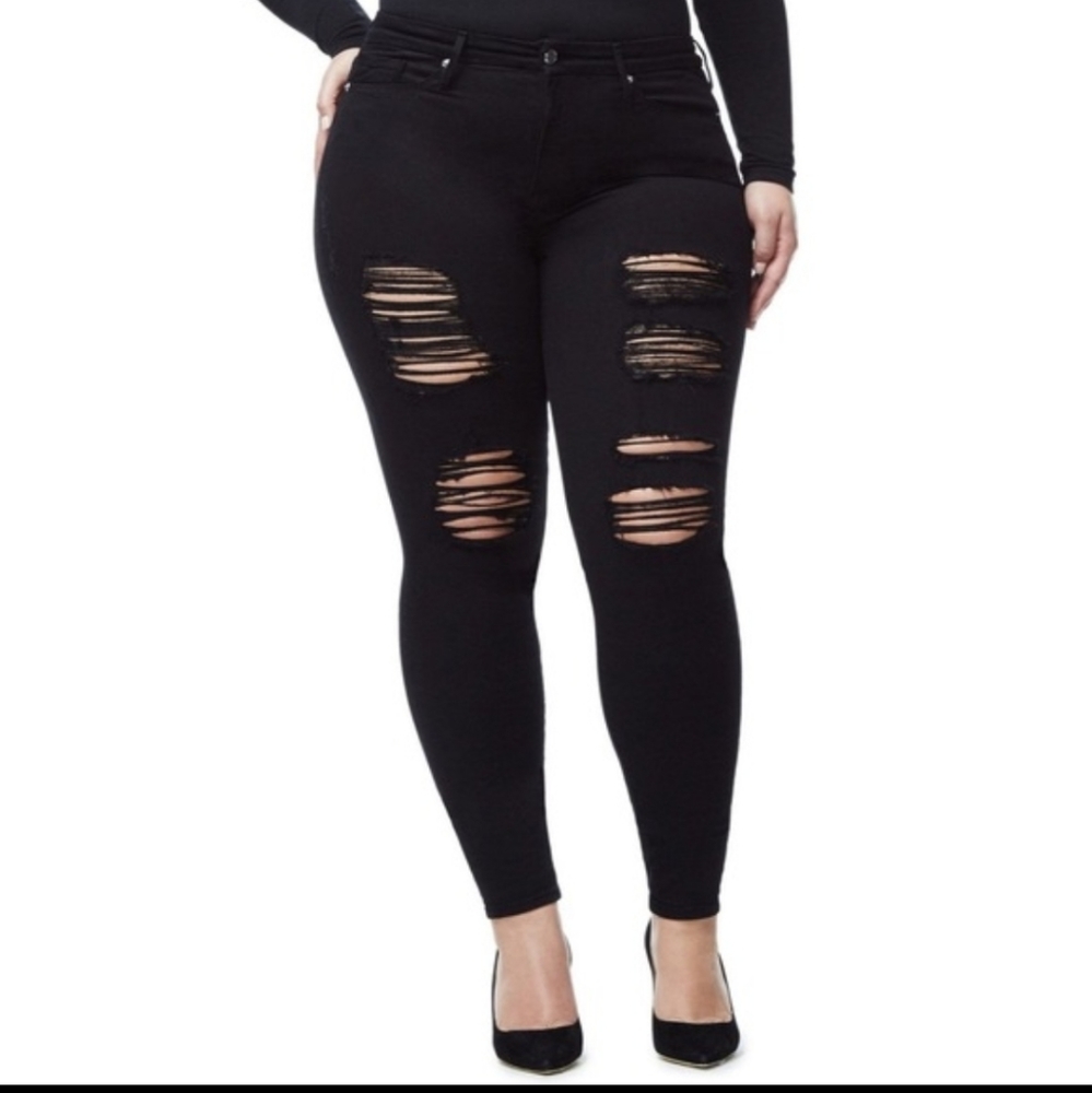 Good American good leg jeans size 24